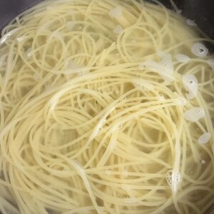 ガス代お得・・エコなパスタの茹で方！！